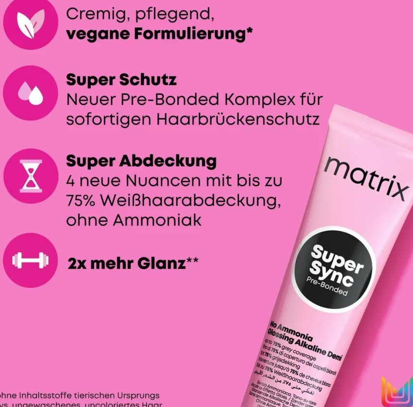 New Matrix Super Sync Pre-Bonded Neutrale Nuancen