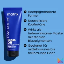 Clearance Matrix Total Results Brass Off Maske