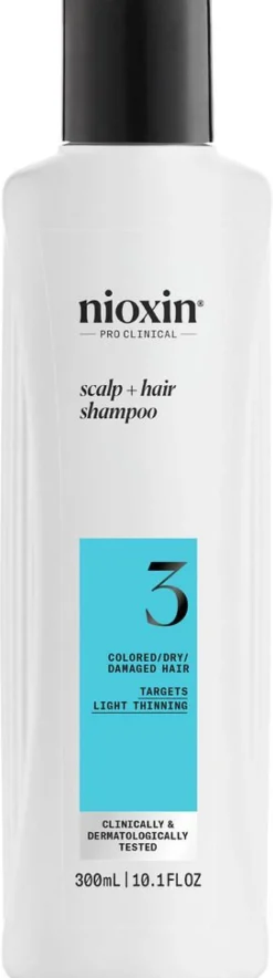 New Nioxin Scalp + Hair System 3 Shampoo