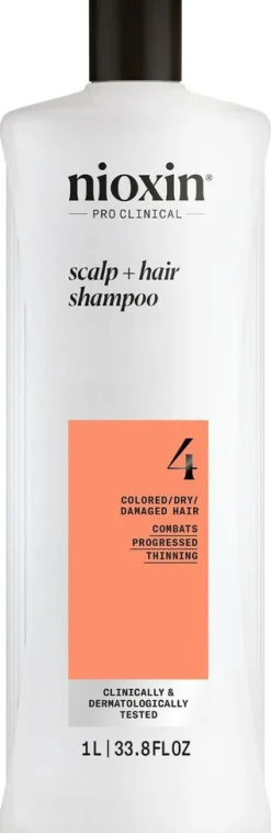 Fashion Nioxin Scalp + Hair System 4 Shampoo