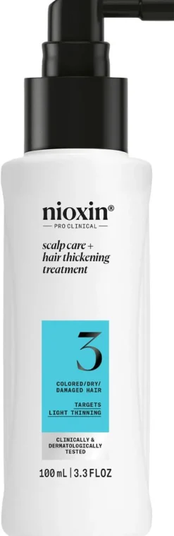 Clearance Nioxin Scalp Care + Hair Thickening Treatment System 3