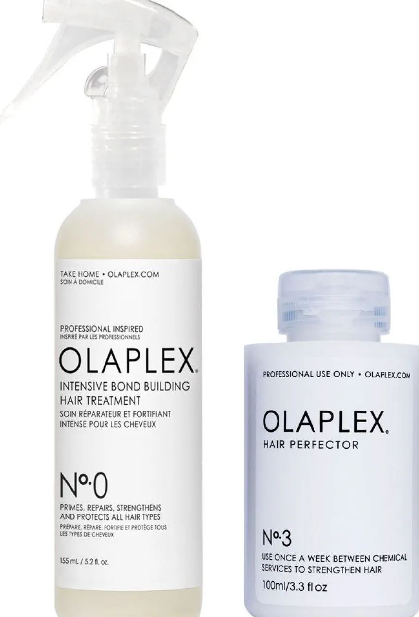 Discount Olaplex Intensive Bond Treatment No. 0 + Hair Perfector No. 3