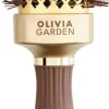 Online Olivia Garden Expert Blowout Straight mit gewellten Borsten Gold & Braun