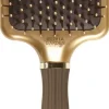 Best Olivia Garden Expert Care Rectangular mit Nylonborsten Gold & Braun