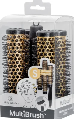 Discount Olivia Garden MultiBrush 4er Set 26/38 mm