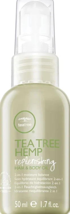 New Paul Mitchell Tea Tree Hemp Replenishing Hair & Body Oil