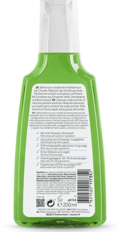 Hot Rausch Anti-Pollution-Shampoo mit Schweizer Apfel