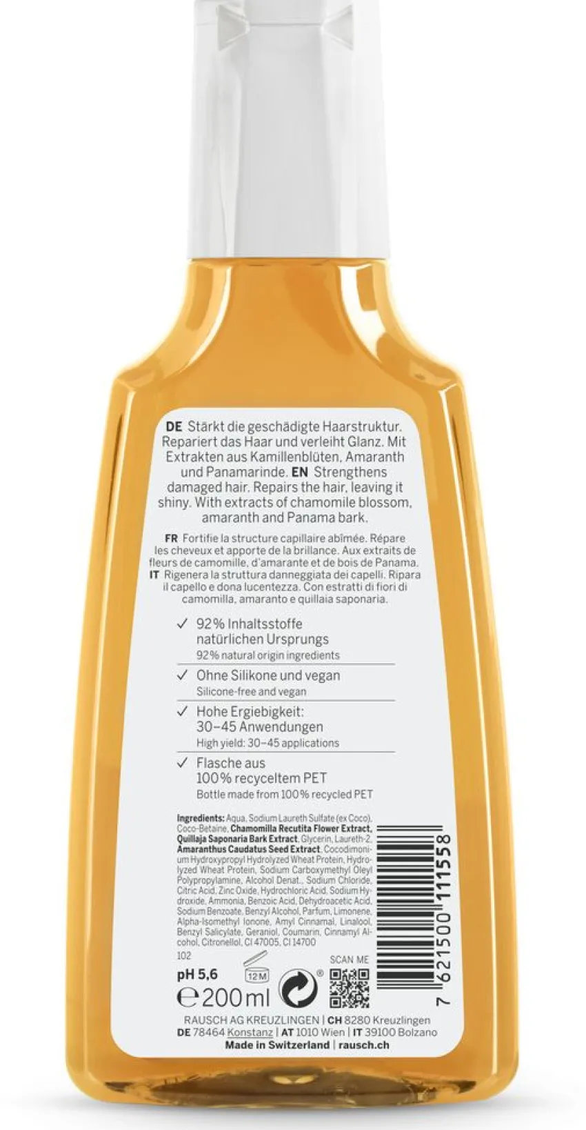 Clearance Rausch Repair Shampoo mit Kamille und Amaranth