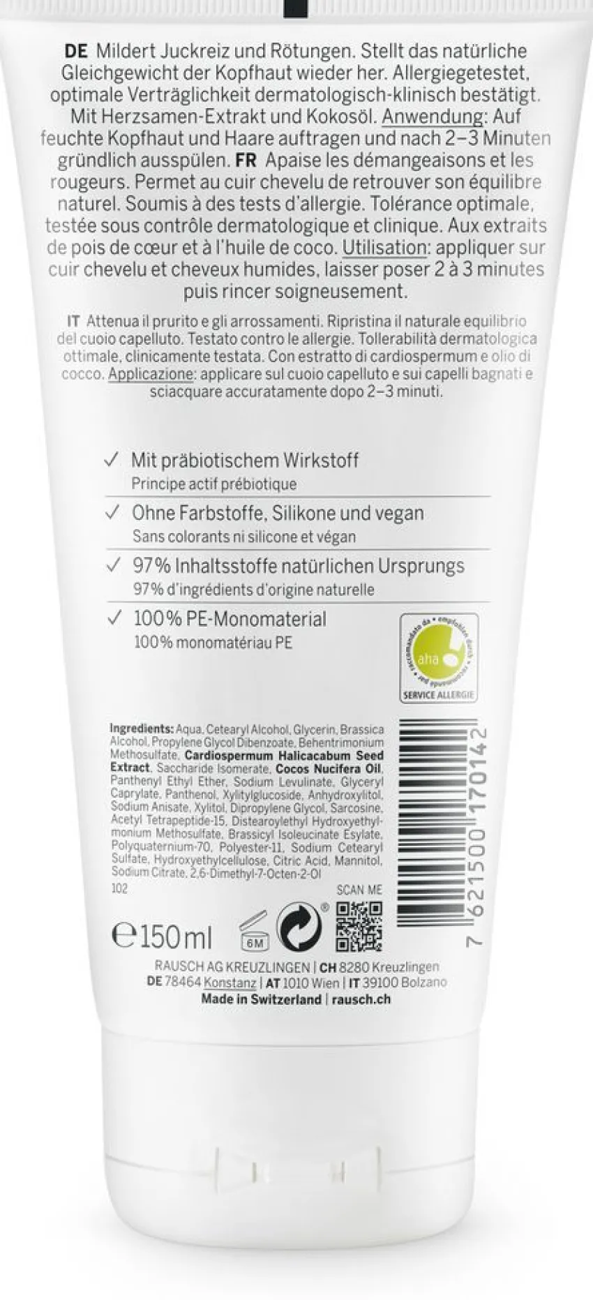 Clearance Rausch Sensitive-Conditioner mit Herzsamen