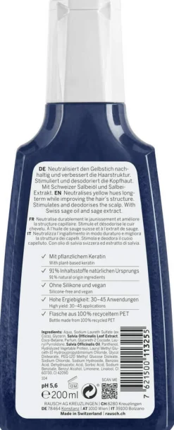 New Rausch Silberglanz-Shampoo mit Salbei