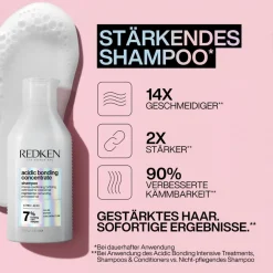 New Redken Acidic Bonding Concentrate Shampoo