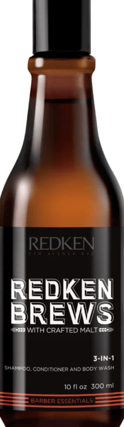 Clearance Redken Brews 3 in 1 Shampoo