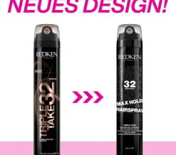 New Redken Max Hold Hairspray