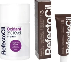 Online RefectoCil 3 Naturbraun + Oxidant Creme Entwickler 3% (10 vol.)