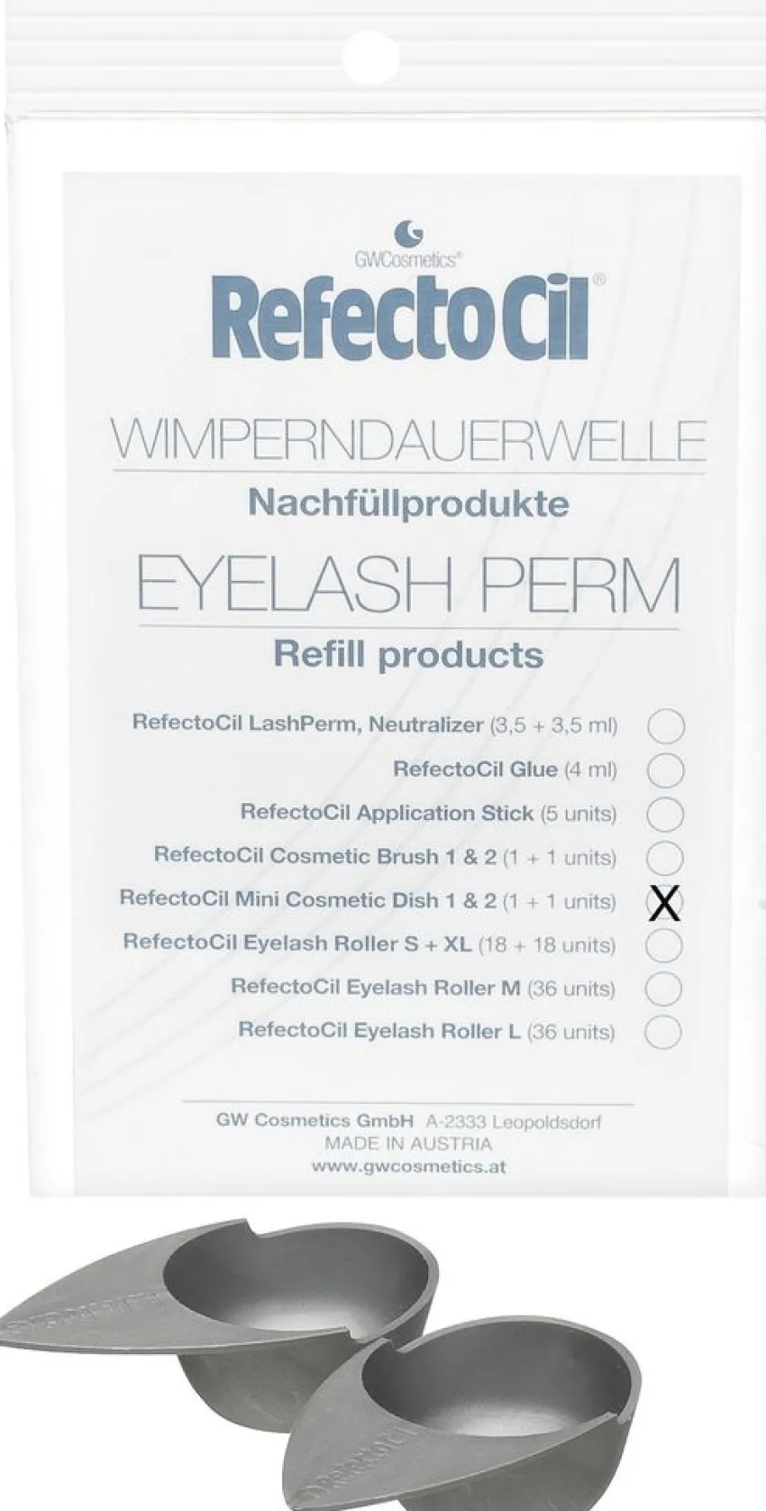 Outlet RefectoCil Eyelash Perm Refill Mini Dish
