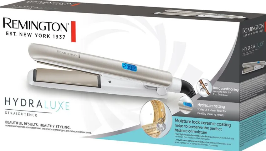 New Remington HYDRAluxe Haarglätter S8901