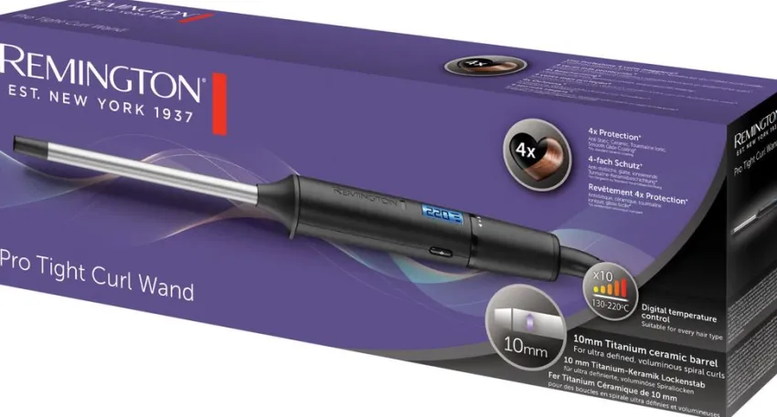 Clearance Remington Pro Tight Curl Wand Lockenstab CI6X10