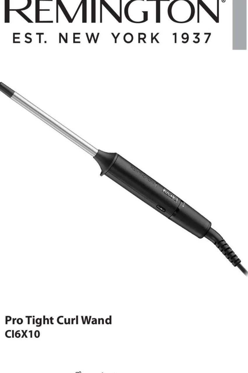 Clearance Remington Pro Tight Curl Wand Lockenstab CI6X10