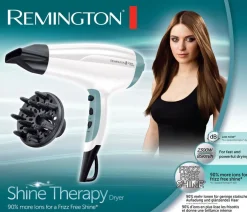 Online Remington Shine Therapy Ionen-Haartrockner D5216