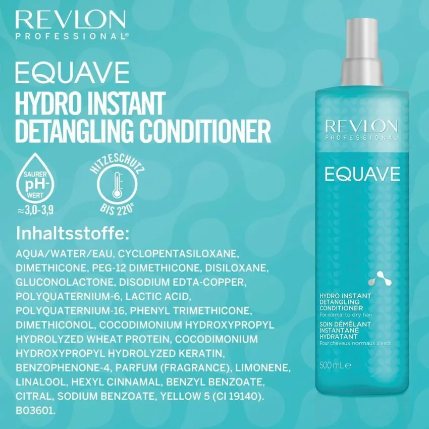 Sale Revlon Professional Equave Instant Hydro Nutritive Detangling Conditioner für normales bis trockenes Haar