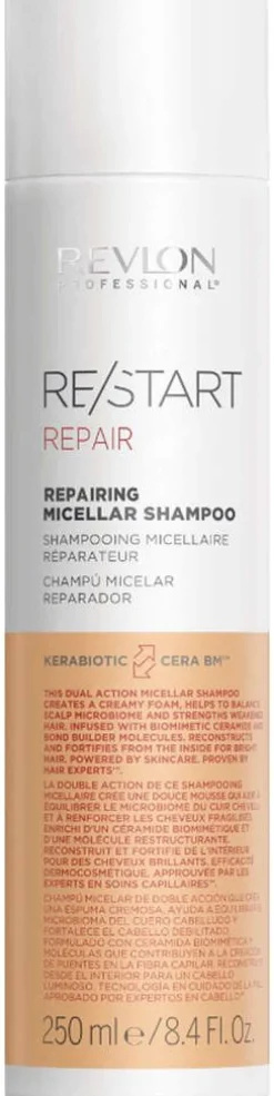 Hot Revlon Professional Re/Start Repair Restorative Micellar Shampoo