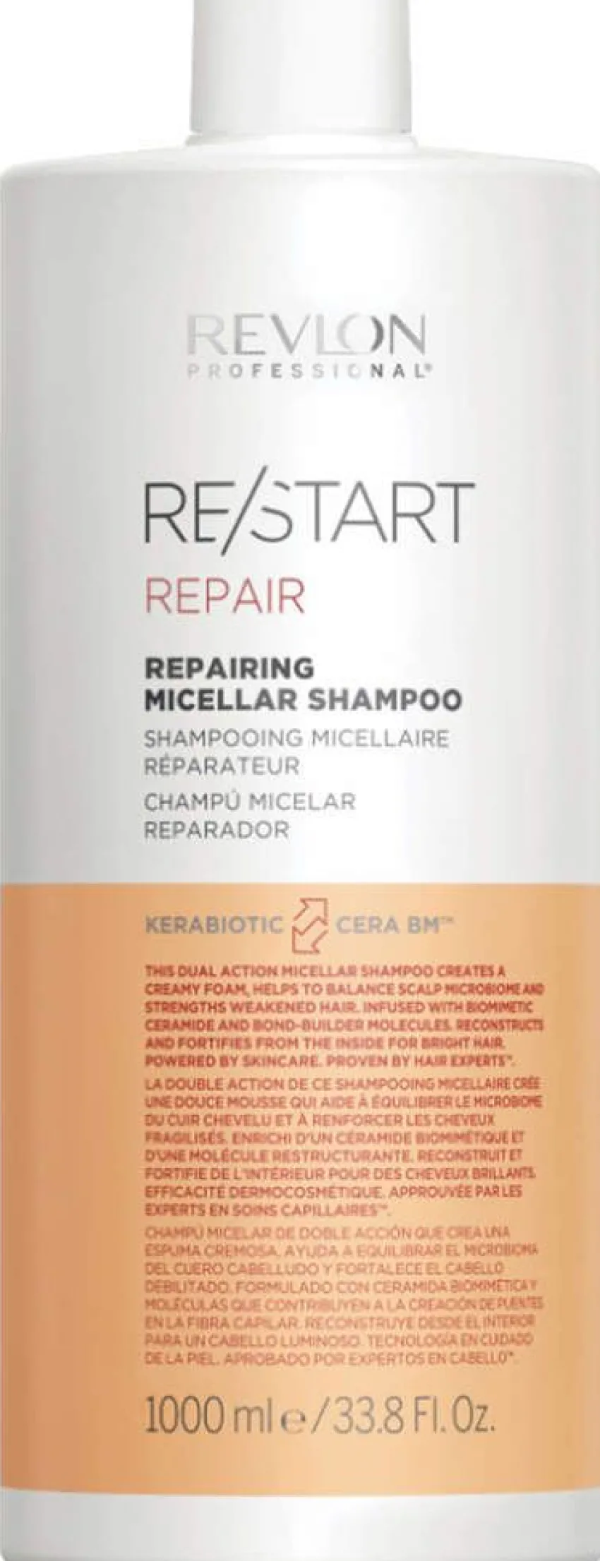 Hot Revlon Professional Re/Start Repair Restorative Micellar Shampoo