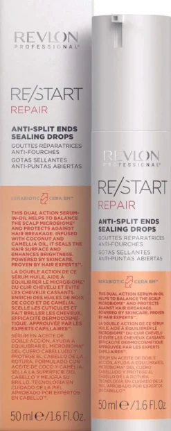 Clearance Revlon Professional Re/Start Repair Anti-Split Ends Sealing Drops