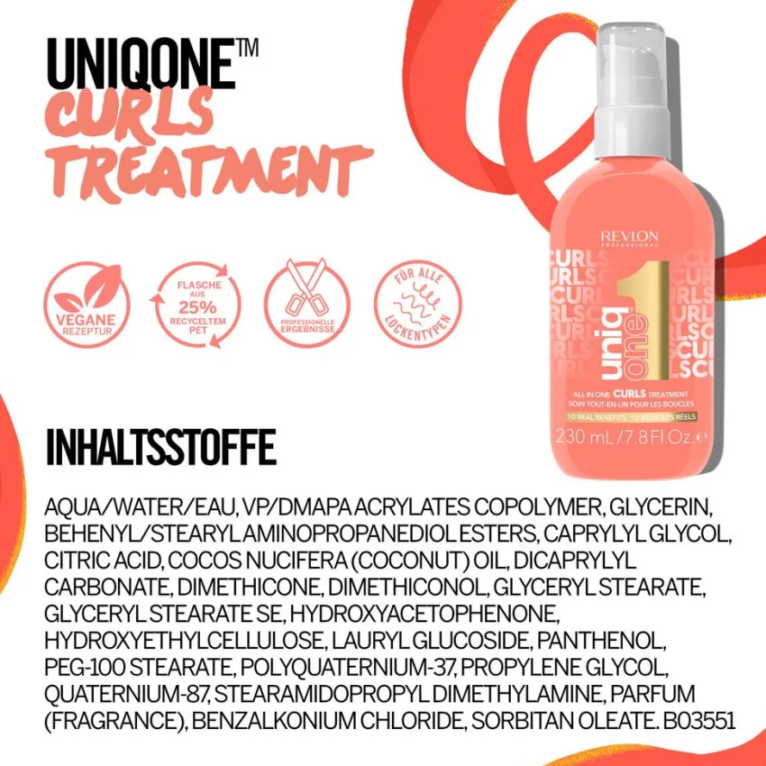 Best Revlon Professional Uniqone All-in-One All In One Curls Hair Treatment