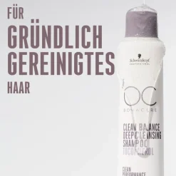 Fashion Schwarzkopf Professional Schwarzkopf BC Bonacure Clean Balance Deep Cleansing Shampoo