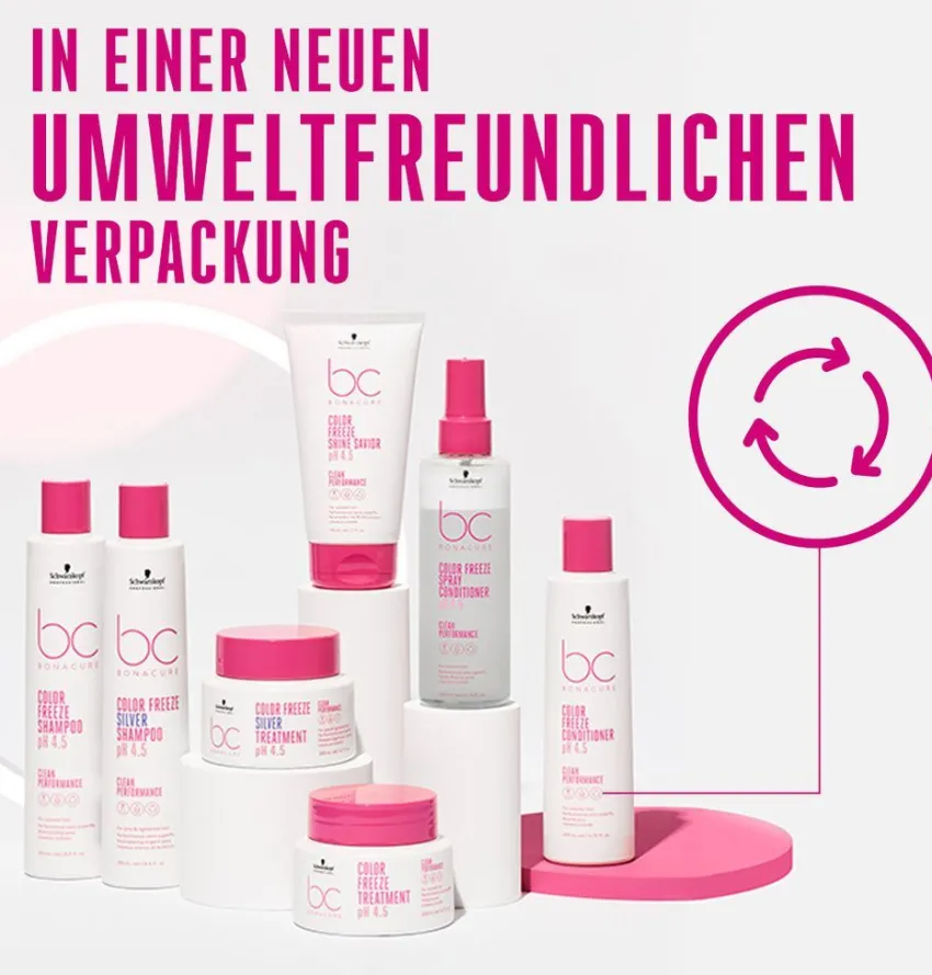 Discount Schwarzkopf Professional Schwarzkopf BC Bonacure Color Freeze Silver Shampoo