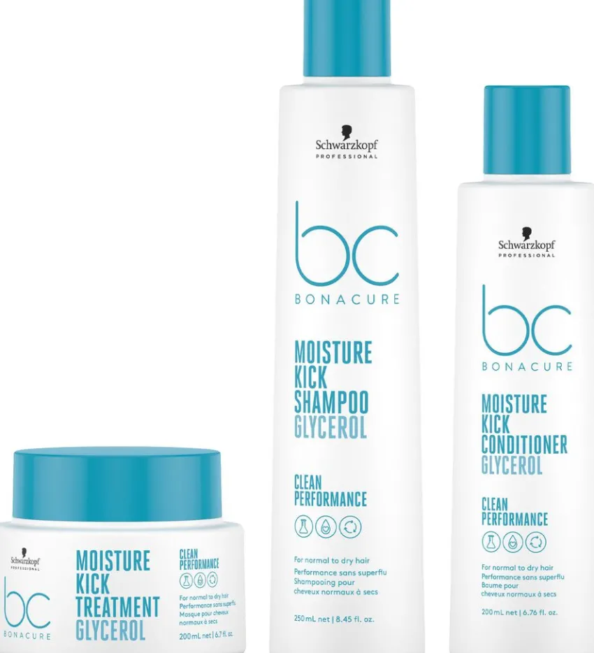 Sale Schwarzkopf Professional Schwarzkopf BC Moisture Kick Set