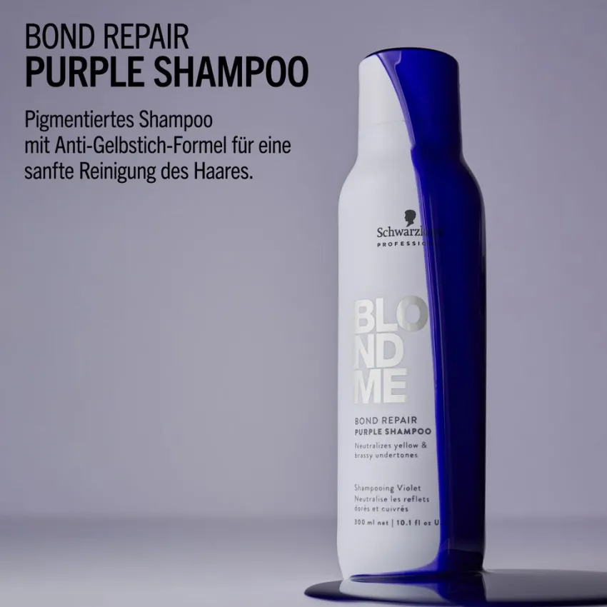 Fashion Schwarzkopf Professional Schwarzkopf Blondme Bond Repair Purple Shampoo