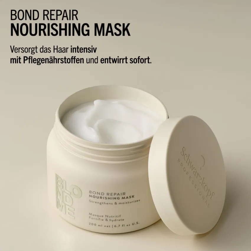 Fashion Schwarzkopf Professional Schwarzkopf Blondme Bond Repair Nourishing Mask