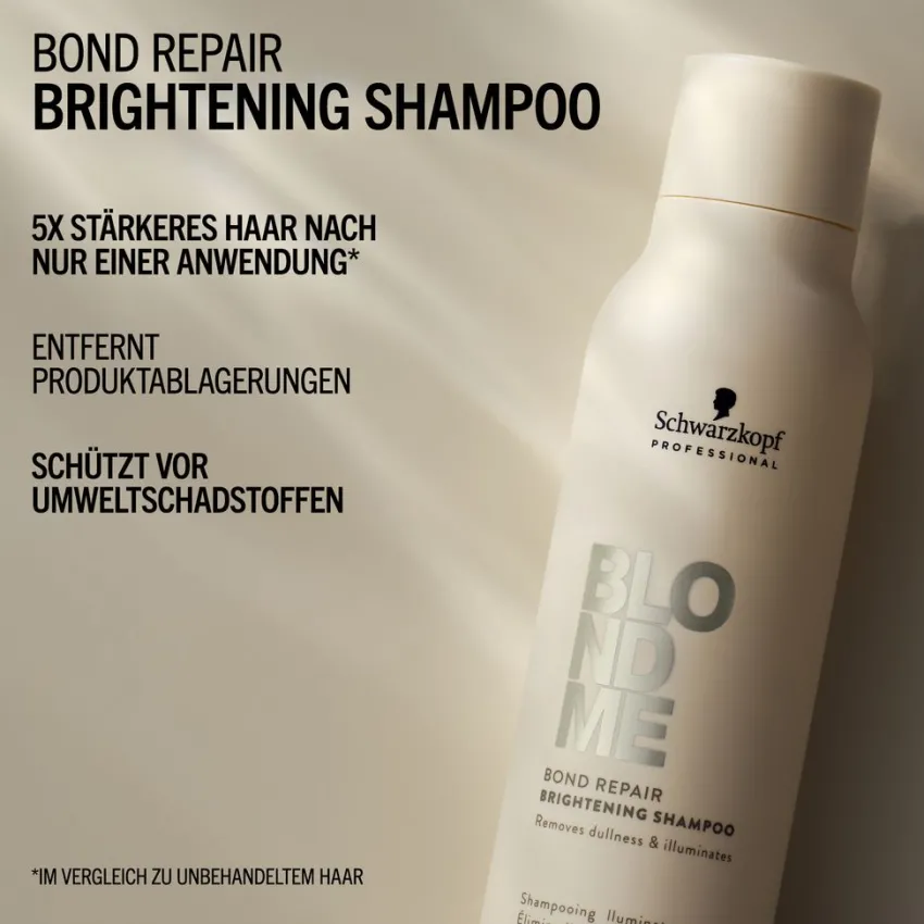Sale Schwarzkopf Professional Schwarzkopf Blondme Bond Repair Brightening Shampoo