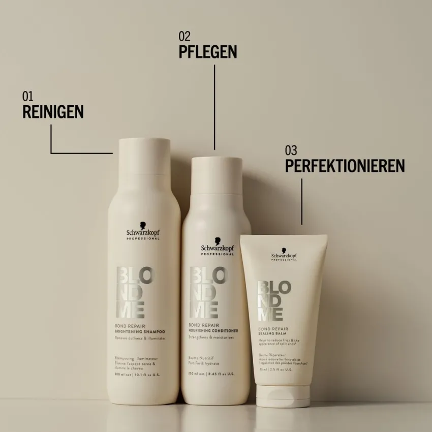 Sale Schwarzkopf Professional Schwarzkopf Blondme Bond Repair Brightening Shampoo