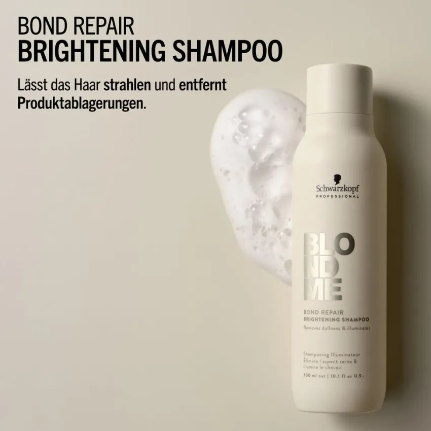 Sale Schwarzkopf Professional Schwarzkopf Blondme Bond Repair Brightening Shampoo