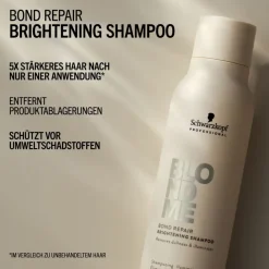 Sale Schwarzkopf Professional Schwarzkopf Blondme Bond Repair Brightening Shampoo