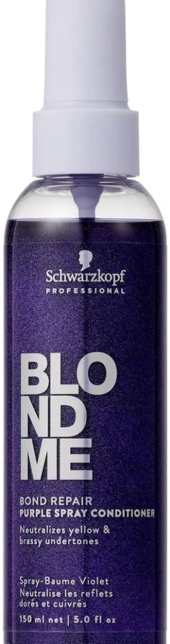 Fashion Schwarzkopf Professional Schwarzkopf Blondme Bond Repair Purple Spray Conditioner