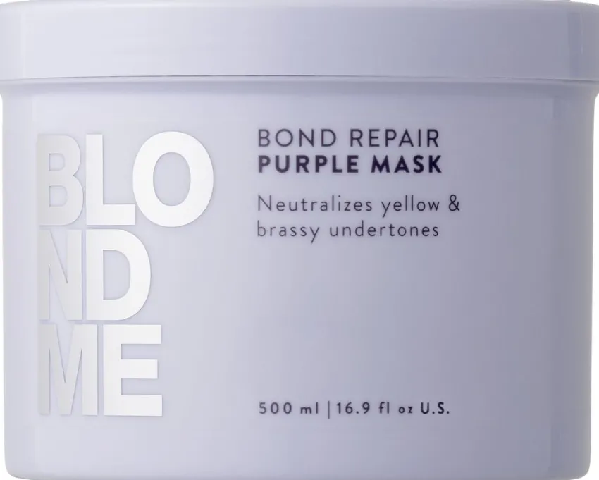 Clearance Schwarzkopf Professional Schwarzkopf Blondme Bond Repair Purple Mask