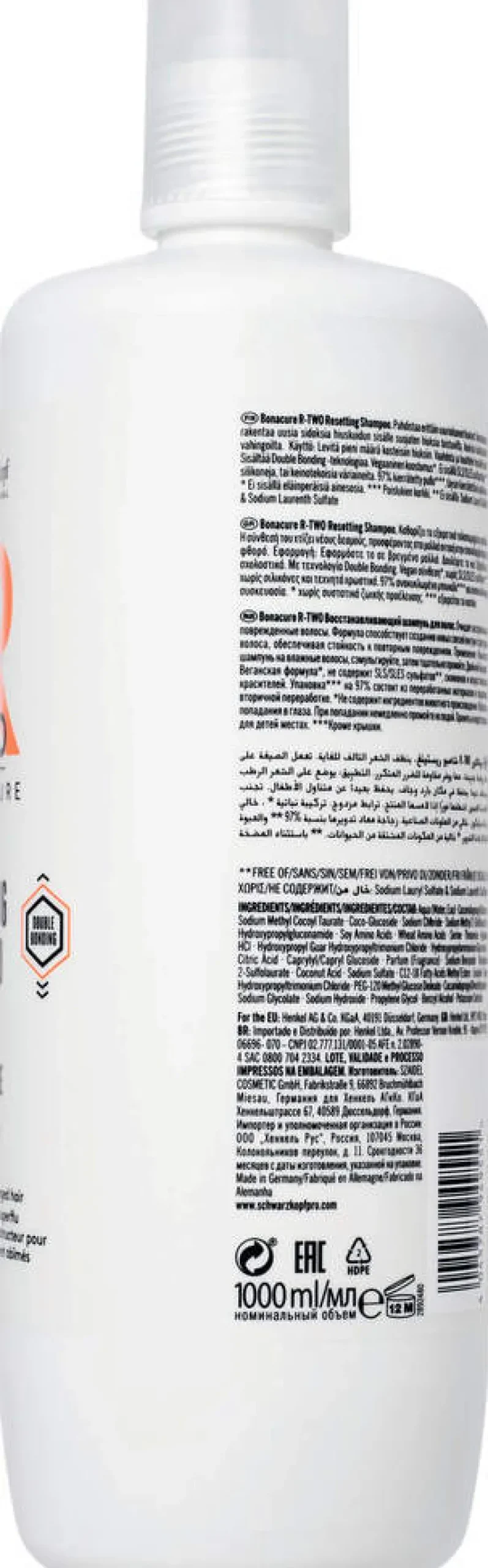 Online Schwarzkopf Professional Schwarzkopf Bonacure R-TWO Resetting Shampoo