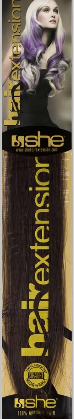 Fashion SHE Professionals SHE Bonding Extensions Braun Farbe 04