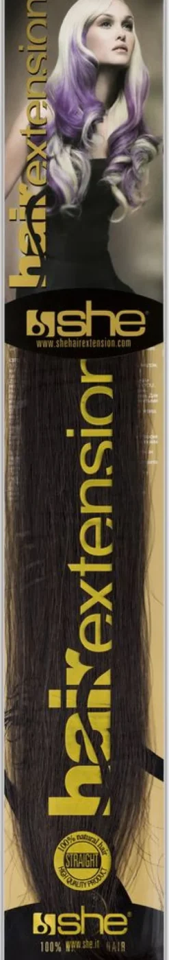 Clearance SHE Professionals SHE Bonding Extensions Dunkelbraun Farbe 02