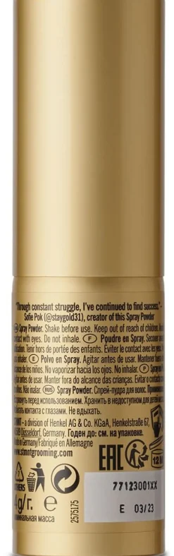Hot STMNT Grooming Goods Spray Powder