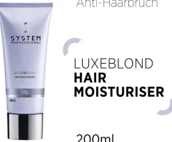 Sale System Professional Lipid Code LuxeBlond Hair Moisturiser