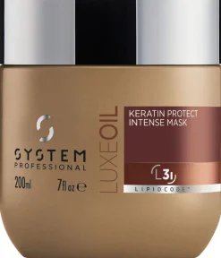 Sale System Professional Lipid Code LuxeOil Keratin Protect Intense Mask
