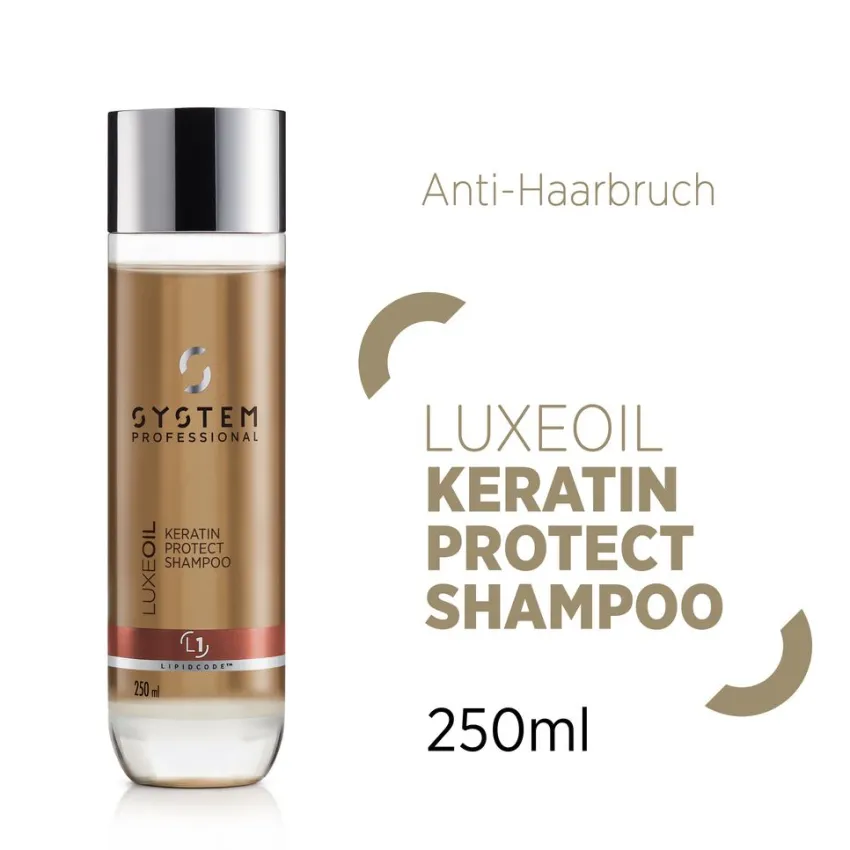 Clearance System Professional Lipid Code LuxeOil Keratin Protect Shampoo