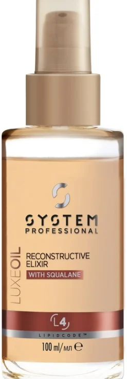 Online System Professional Lipid Code LuxeOil Reconstructive Elixir