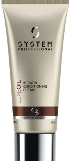 New System Professional Lipid Code LuxeOil Keratin Conditioning Cream
