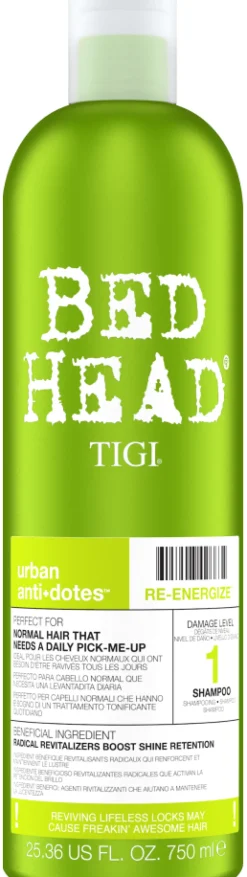 Clearance Tigi Bed Head Re-Energize Shampoo