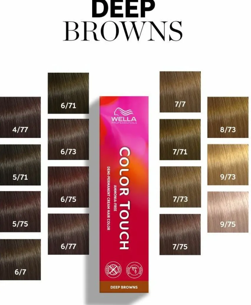 Discount Wella Color Touch Deep Browns 60ml